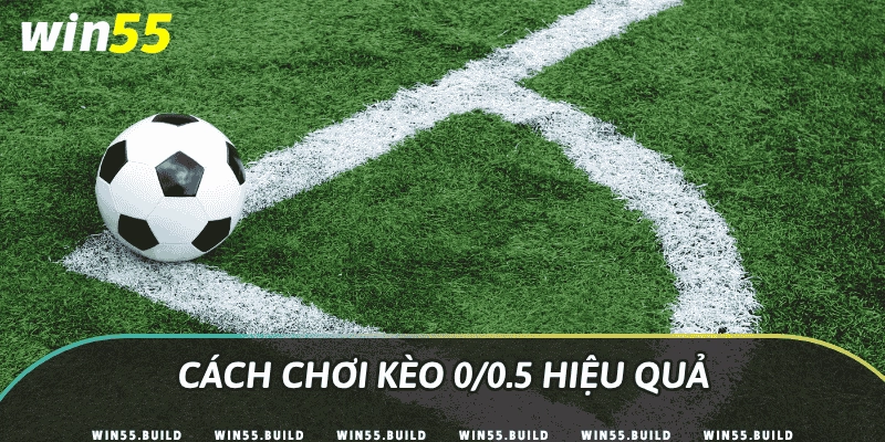 Cách chơi kèo 0/0.5 hiệu quả