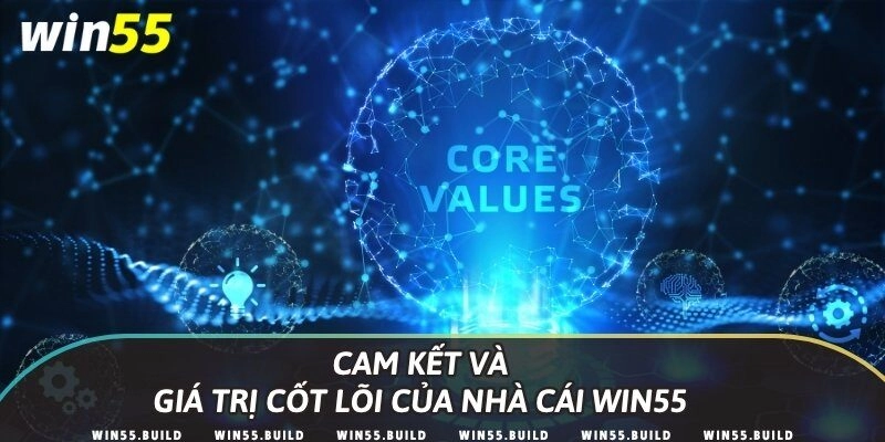 Cam kết và giá trị cốt lõi của nhà cái Win55