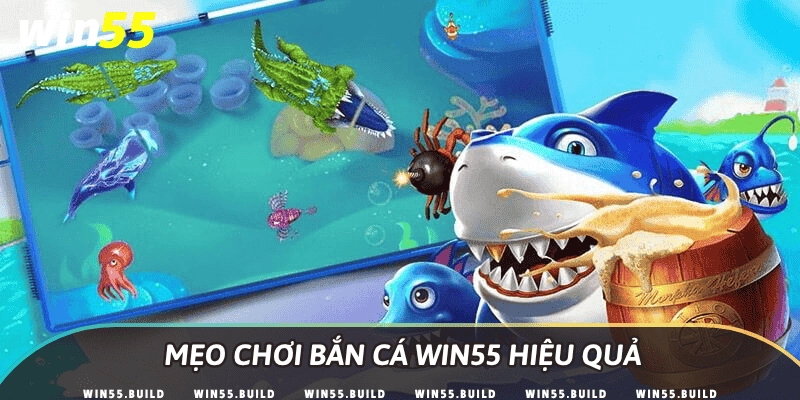 Mẹo chơi bắn cá Win55 hiệu quả